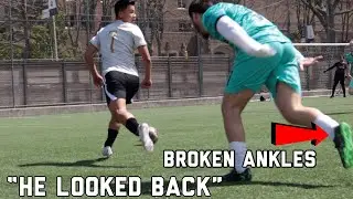 College Soccer Player BREAKS ANKLES In Boston