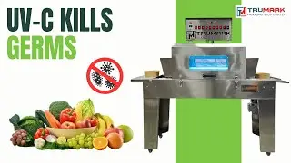 Automatic UV-C Disinfection Tunnel Machine for Food, Pharma & FMCG