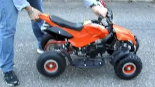 D&eacute;marrage Pocket Quad 50cc