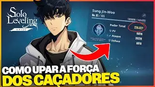 APRENDA UPAR AS HABILIDADES DOS CAÇADORES NO SOLO LEVELING ARISE!