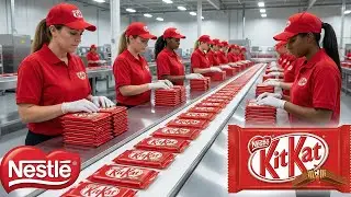 Inside the factory making 5 million KitKat bars every day
