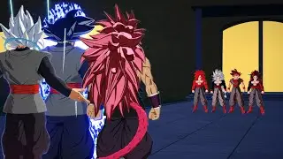 Black Goku Form Vs Evil Goku Form! Dragon Ball Sparking Zero