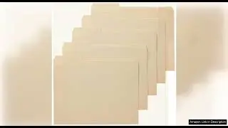 Amazon Basics 1/3-Cut Tab, Assorted Positions File Folders, Letter Size, Manila - Review