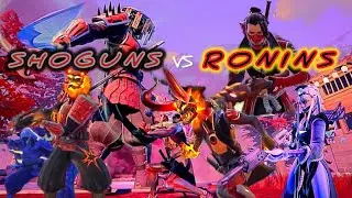 Fortnite Shogans vs Ronins Battle Royale with @SHAMARMONEYBAGS & Mizuki