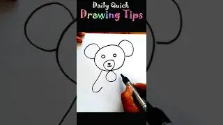 #shorts  How to draw a bear with number 8 - Number to Animal draw