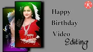 Kinemaster Birthday Video Editing in Telugu | Birthday Template Telugu | Aslam Creative Tech
