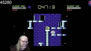 Nebulus c64 first level FLAWLESS