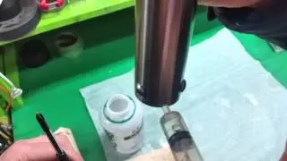 Fill Silicon Oil in VW Tiltmeter