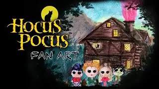 Hocus Pocus Painting - Fan Art Drawing