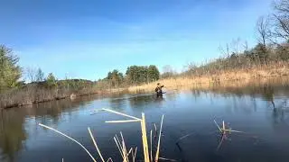 Huron River trout fishing