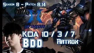 KZ BDD AATROX vs KAI'SA ADC - Patch 8.14 KR Ranked