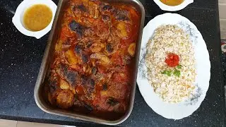صنية البطاطس بالريش بأسهل طريقه💕
