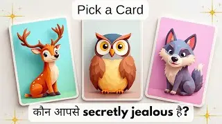 😈WHO IS JEALOUS OF YOU AND WHY?🧛🧌Hindi PICK A CARD TAROT✨Lilac Tarot