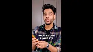 Когда у вашего iPhone низкий заряд батареи #short