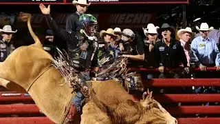 Cody Nance rides Brutus for 89.25 points (PBR)