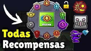 Los ICONOS SECRETOS de 'PATHS of POWER' | Geometry Dash 2.2