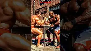 The Ultimate Bodybuilding Showdown: Arnold vs. Ronnie #ai #shorts #bodybuilding #viral