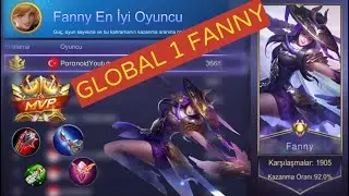 GLOBAL 1 FANNY vs 5 COUNTER PICK - Mobile Legends ParanoidYoutube