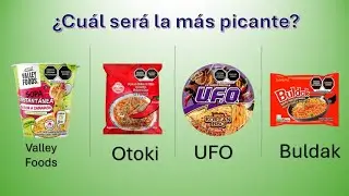 Probando Sopa Instantánea y Ramen