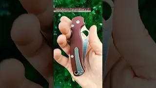 Customized Spyderco Paramilitary 2 AWT Scales S90V Blade #foldingknife #edc #pocketknife #edcknife