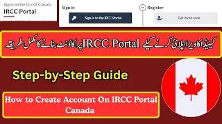 How to create IRCC Portal account  |  Step by Step 2025 | Canada immigration process