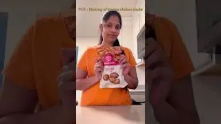 Frozen Chikoo Milkshake😋#youtubeshorts #usa #food #milkshake #making #yummy #frozen #try #divya