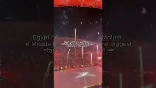 Egypt New Capital Stadium 🇪🇬 The Largest in Middle East #Trending#Football#Egypt🇪🇬#Africa🌍#Goatk1000