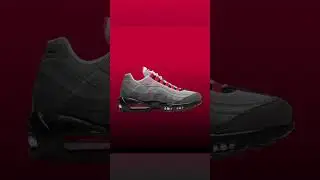 Nike Air Max 95 OG Black / Solar RedColorway: White/Granite/Dust/Solar Red October 10, 2025