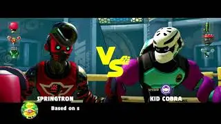 ARMS Gameplay | Grand Prix, Springtron (Match 1, Lv 4) | No Commentary