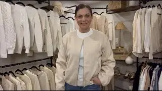 Amazon Fashion /Womens Wool Blend Bomber Jacket / A Cozy Jacket That Still Looks Put-Together