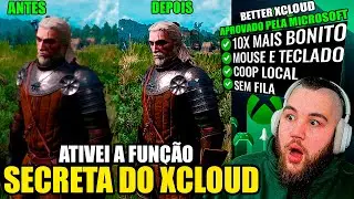 QUALIDADE ASSUSTADORA no XCLOUD ativei as FUN&Ccedil;&Otilde;ES SECRETAS da NUVEM do GAME PASS com BETTER XCLOUD !
