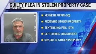 First of three defendants pleads guilty in stolen property case