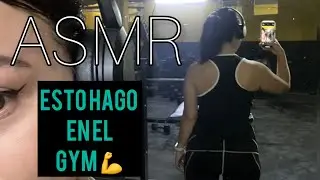 ASMR te muestro mi rutina de pierna y glúteo 