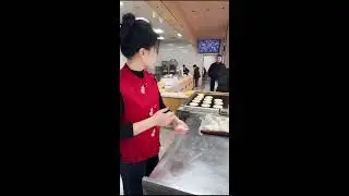Real-Time Flatbread Production | Traditional Shaobing Technique | No Commentary