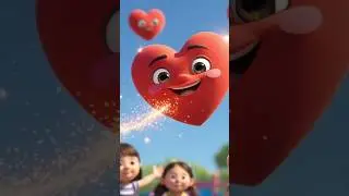 Five Little Hearts ❤️ | Valentine Counting Rhyme for Kids | Numbers Song | TotsTaleTunes #littleone