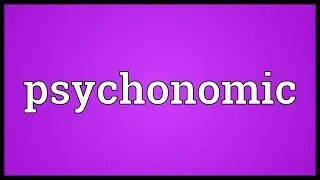 Psychonomic Meaning