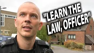 UK Cops Invoke Terror Laws on an Auditor &mdash; and Get Instantly Corrected on the Law