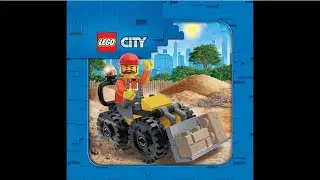 LEGO 951441 Instructions | City | Construction Worker with Wheel Loader | Magazine Gift