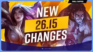 ALL NEW CHANGES for PATCH 26.15 - League of Legends