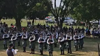 Smiths Falls Gordon Pipe Band 🎶🥁 Grade 5 March Medley 🎶🥁 Glengarry Highland Games 2025 