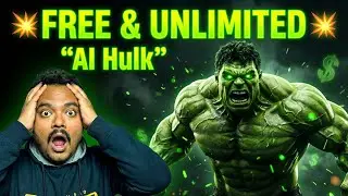 Free AI Tools Tho AI Hulk Videos Ela Create Cheyali