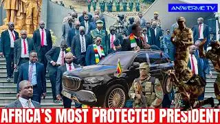 Most Protected President in Africa is the President of Zimbabwe Cde ED Mnangagwa