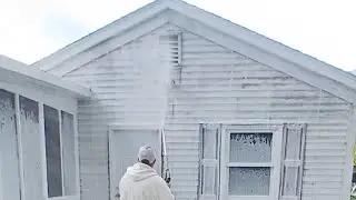 Pretreating everything with a foam cannon oddly satisfying asmr