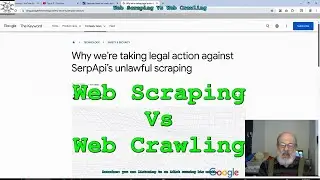 Web Scraping Vs Web Crawling