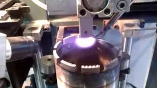 Drill bit brazing machine