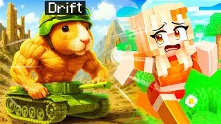 Playing As HAMSTERINI TANQUINI To Troll My Friends in Minecraft...