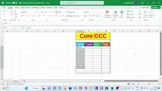 Font color change in Excel #youtubevideos #font_video #font #shortvideo