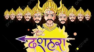 live today Ravan Dahan face draw 😊🚩 please subscribe and like this channel