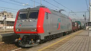 E405 NUOVA LIVREA MIR ed E494 OCEANOGATE! ~ Una giornata alla stazione di Treviglio | 178&deg; parte