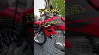 A video of the day the 2001 HONDA XR100R was purchased